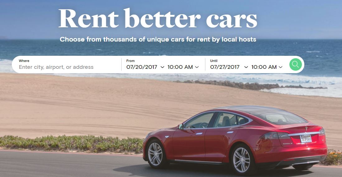 Now you can rent any ride you want with this Airbnb for cars, Digital