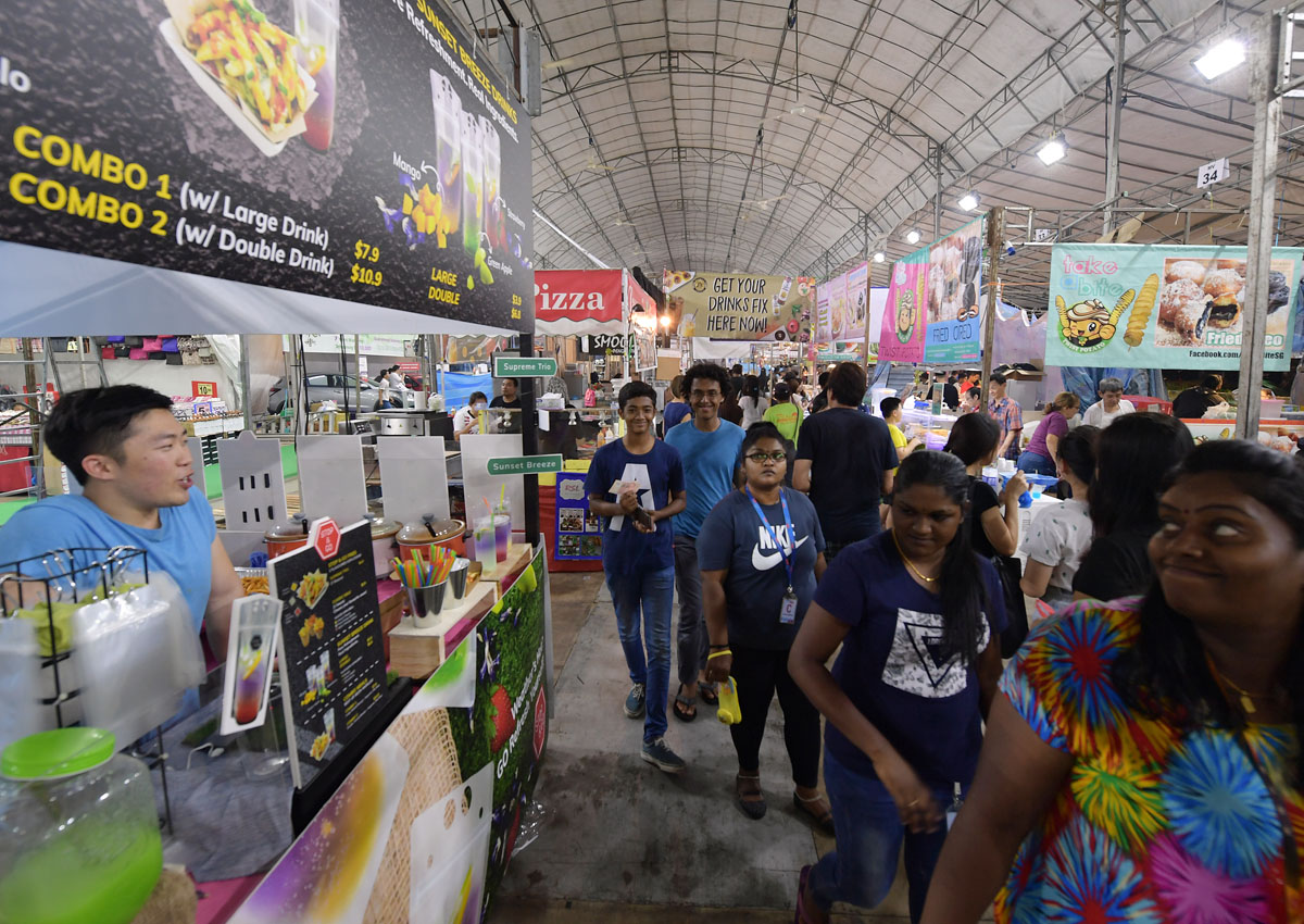 Geylang Serai Ramadan Bazaar has quit its job and pivoted to food for