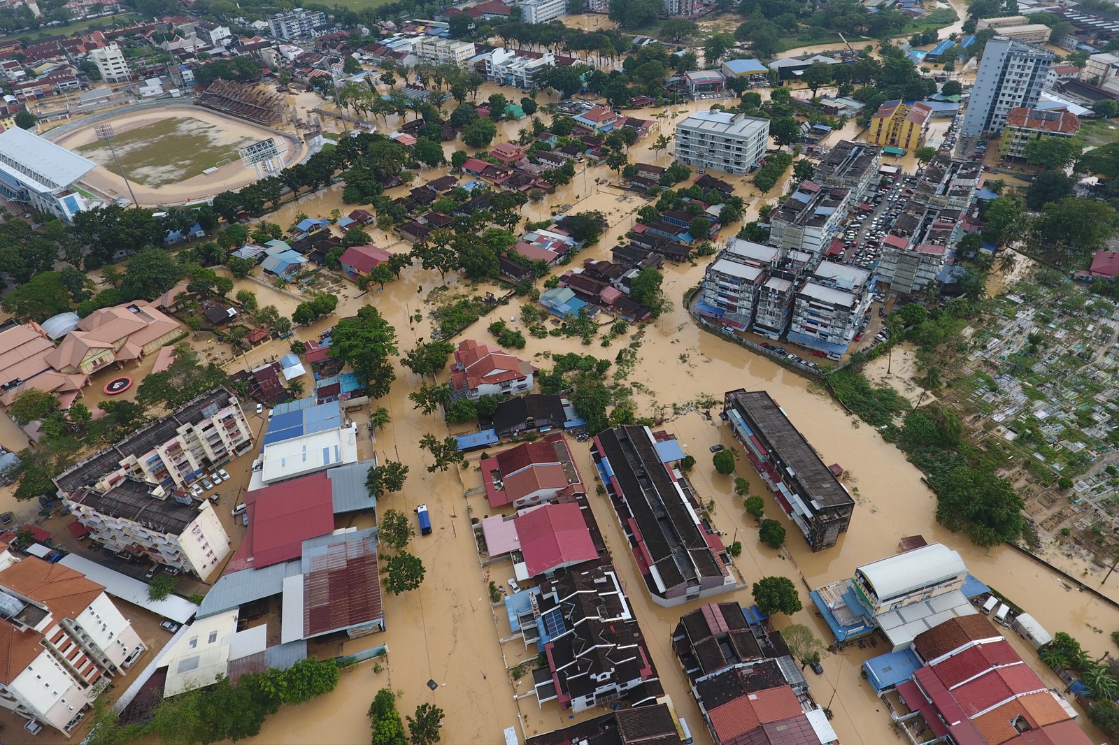 Penang Paralysed By Floods, News - AsiaOne