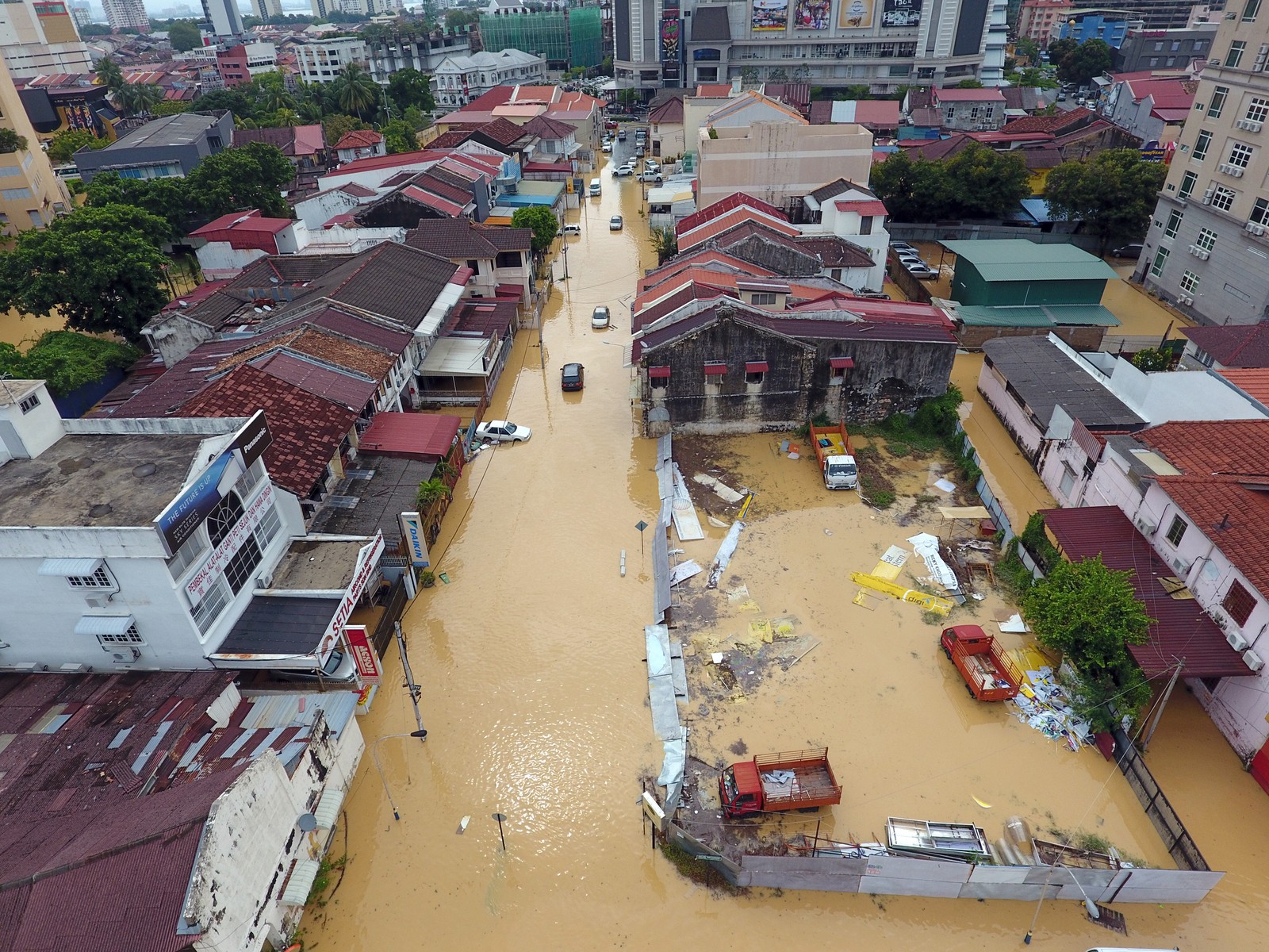 Penang Paralysed By Floods, News - AsiaOne