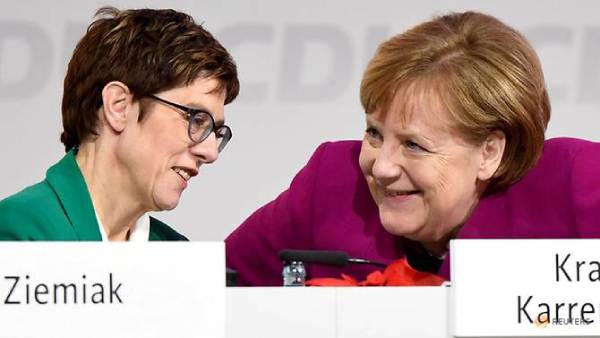 Germany's Kramp-Karrenbauer more popular than mentor ...