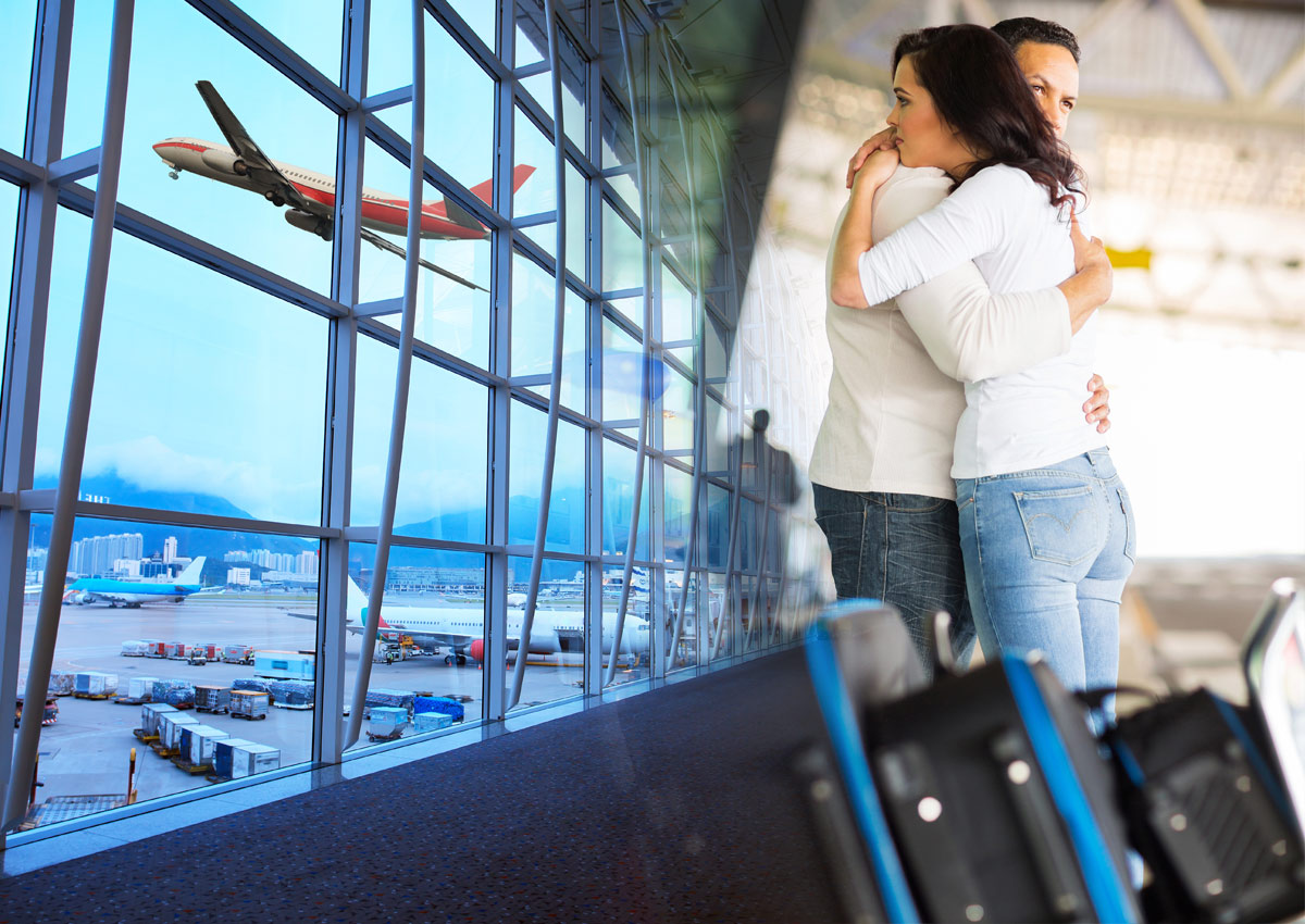 These 'romantic' airports give lovers enough time to kiss goodbye