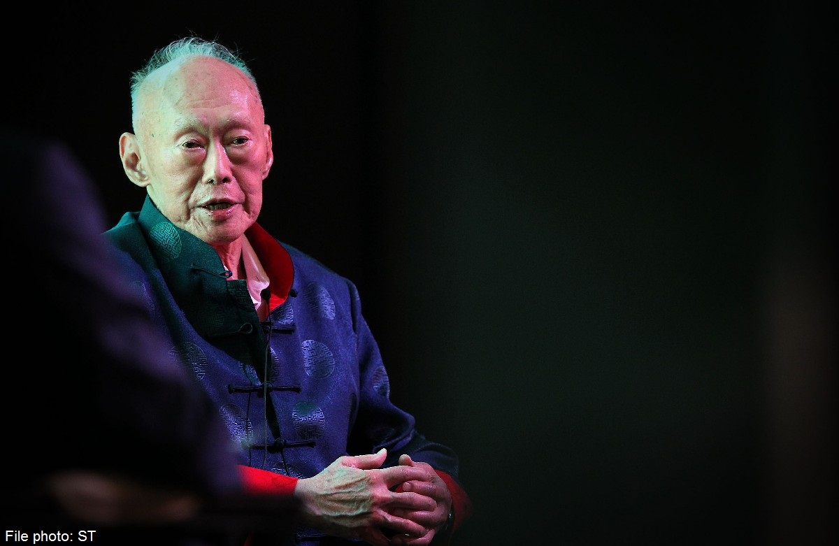 Want to drop off messages of support to Mr Lee Kuan Yew? Go to SGH.