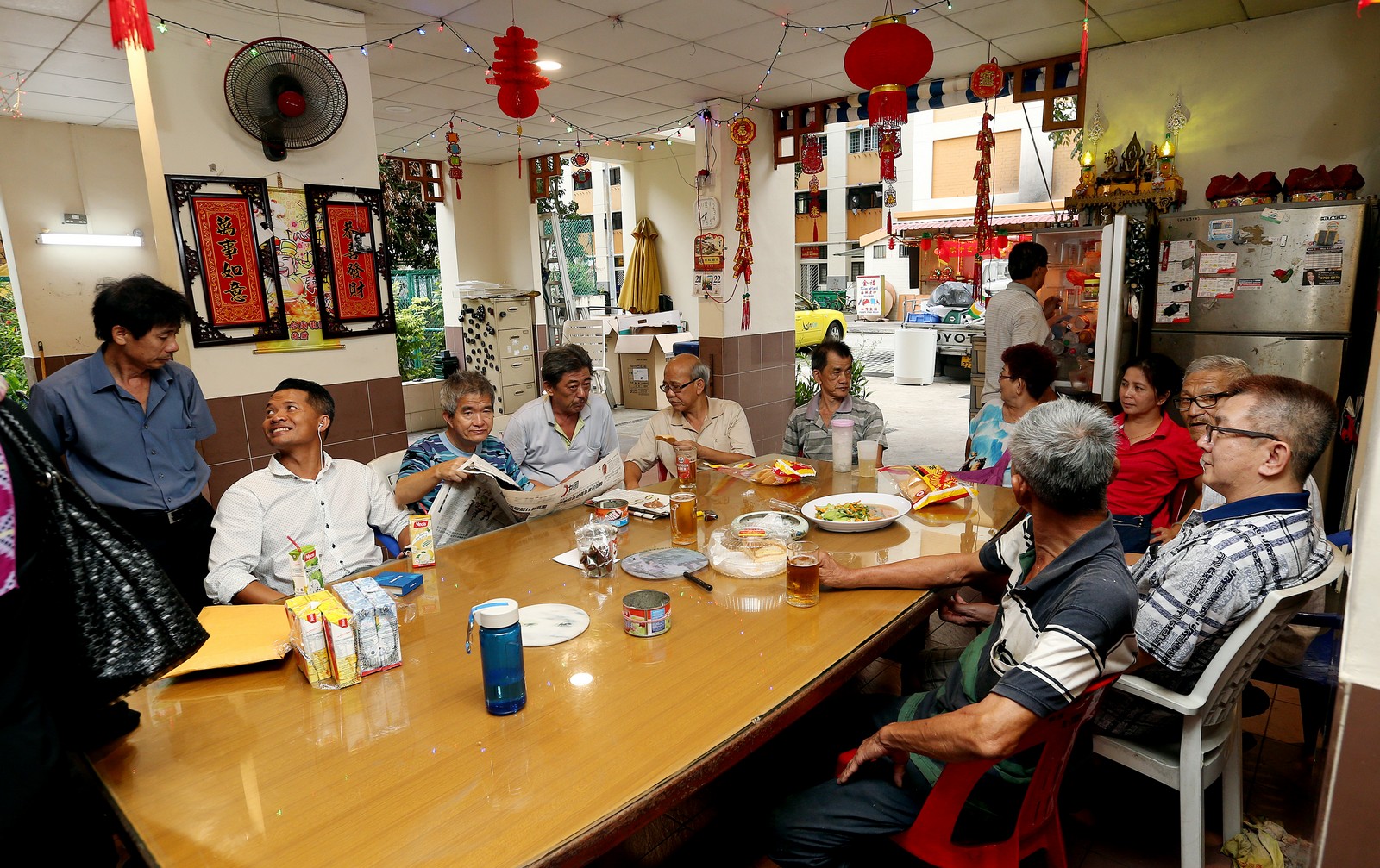 Void Decks Remain A Vital Slice Of Hdb Life Singapore News Asiaone 