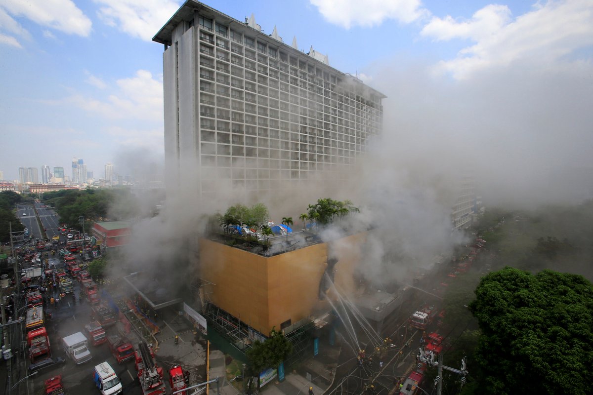 Hotel fire in Manila kills at least three people, Asia News AsiaOne