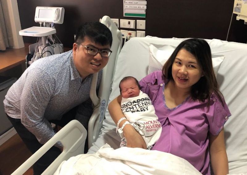 Baby Boy Makes Surprise Arrival At Mount Alvernia On Cny