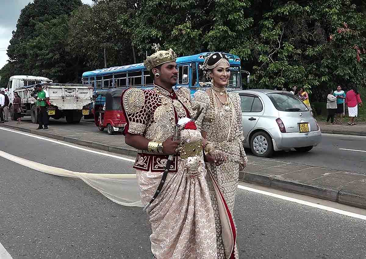 Sri lankan couple