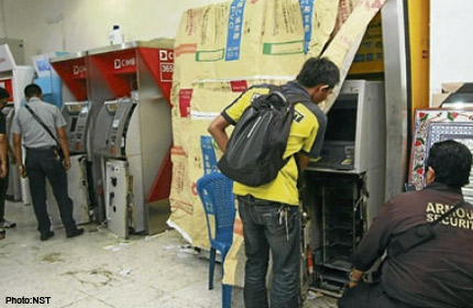 4 Atms Broken Into In Wangsa Maju