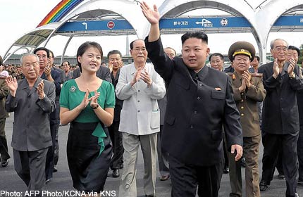 North Korea's 'first lady' debut highlights secrecy