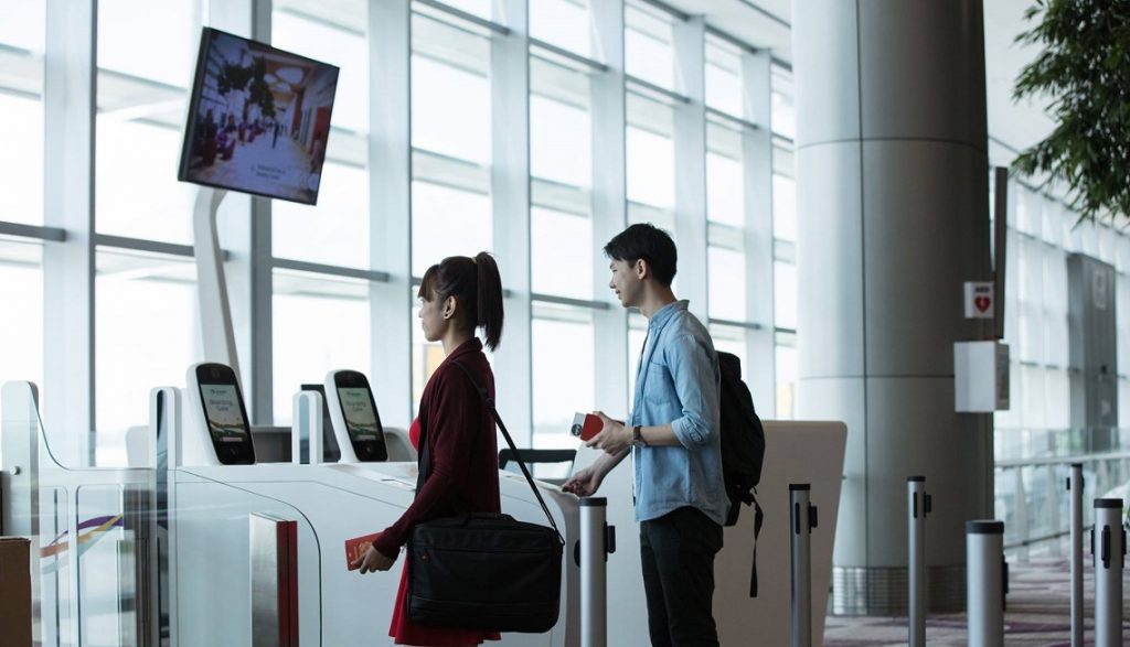 Changi Airport facial recognition