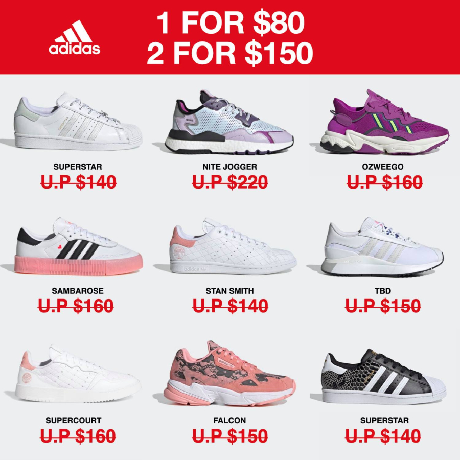 Up to 80% discounts for shoes, bags and apparels from brands like Nike ...