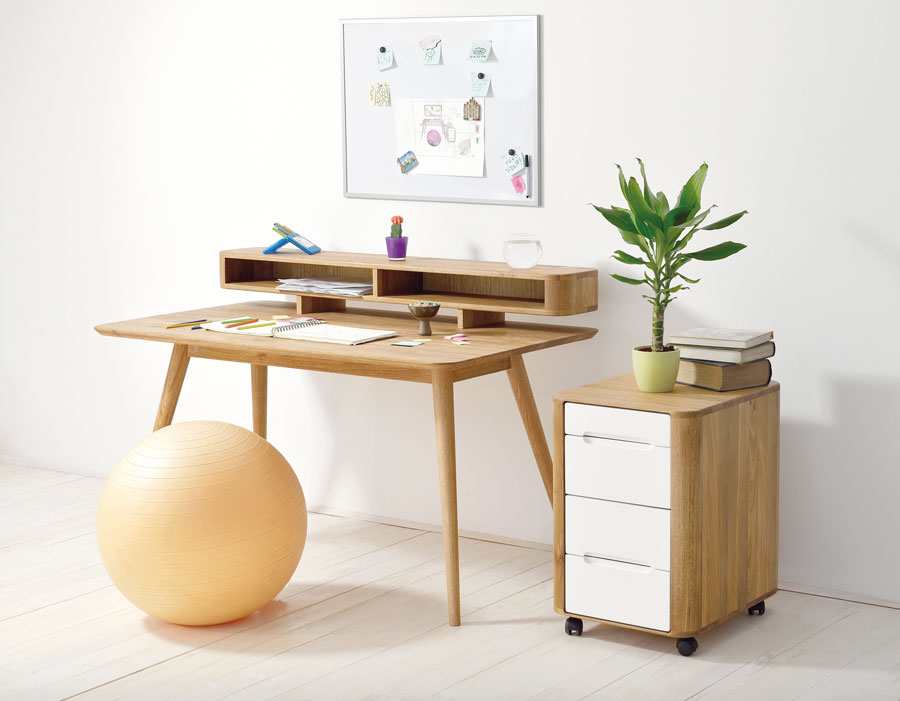 slim desks for home