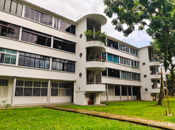 Is it worth paying a premium for pre-war and post-war flats in Tiong ...