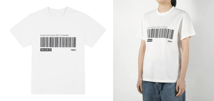 ikea barcode shirt