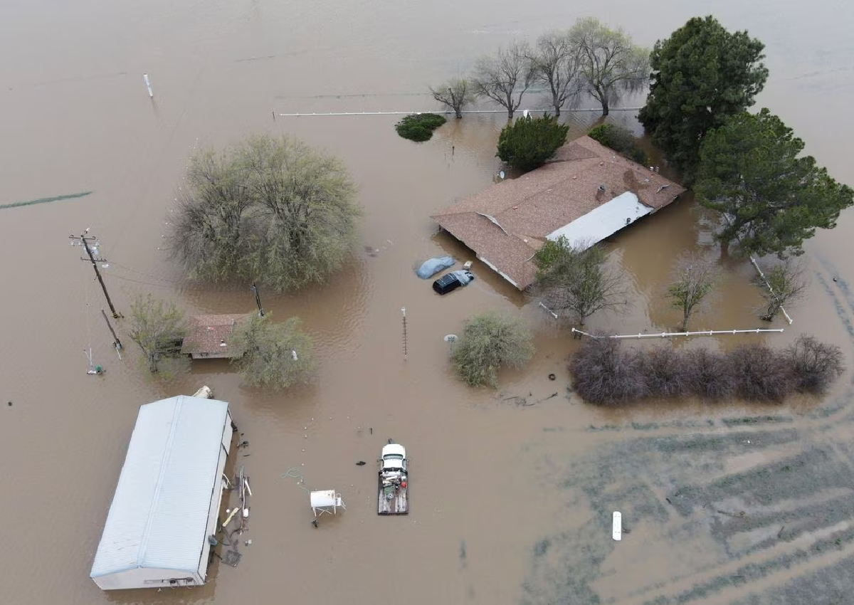 Storm-weary California lashed with 12th 'atmospheric river' cloudbursts ...