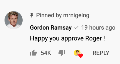 Gordon Ramsay responds to glowing seal of approval by Uncle Roger