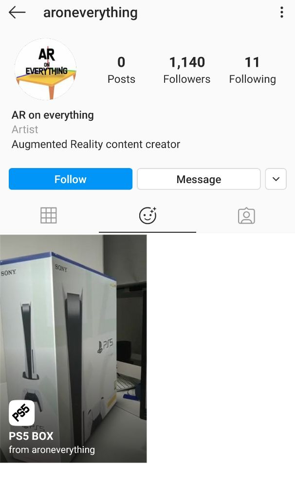 ps5 augmented reality