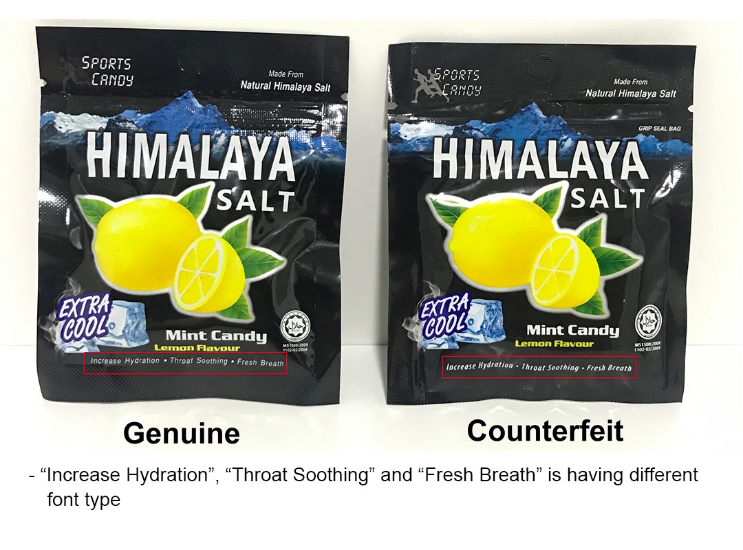Himalaya Salt Sports Candy - Extra Cool Lemon 15gx12s | Throat Soothing