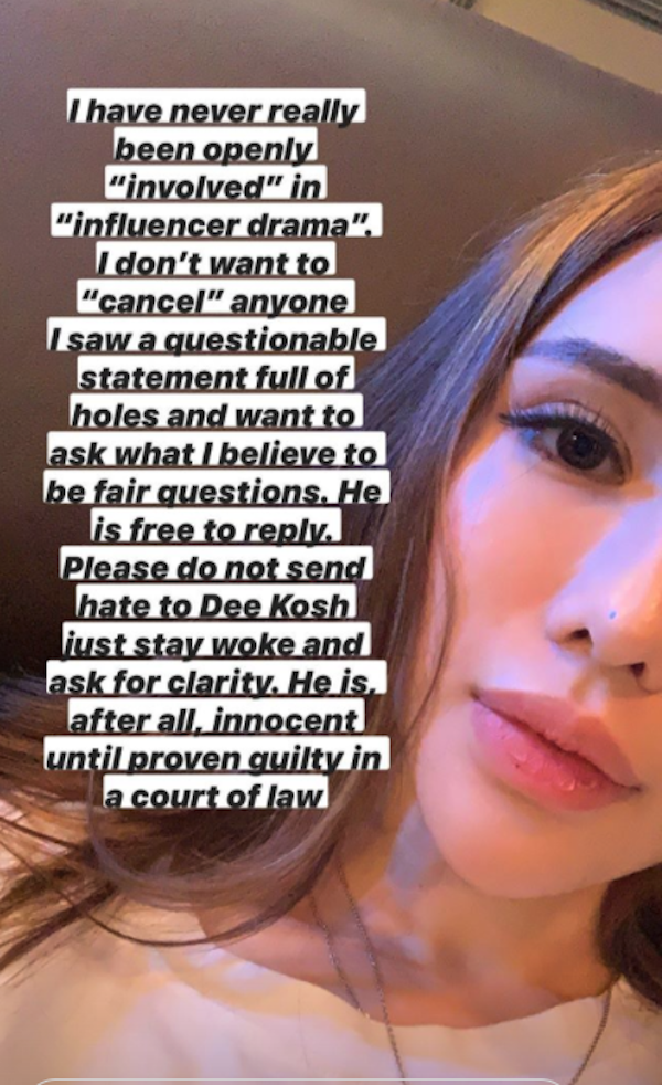 Jade Rasif Publicly Asks For Clarifications From Dee Kosh On His Questionable Statement Digital Singapore News Asiaone