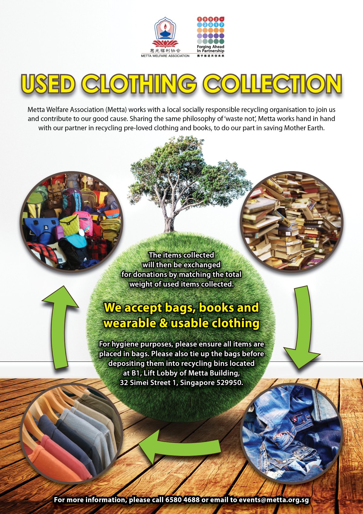 Recycling in Singapore: Where to donate your old clothes