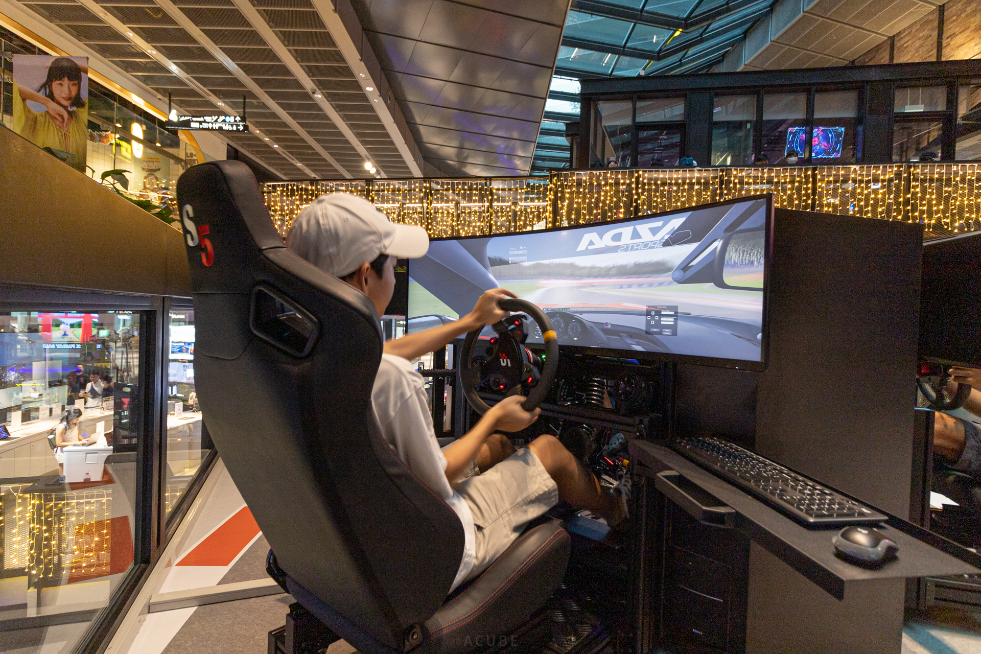 Get your professional sim racing fix with Topspeed at Funan