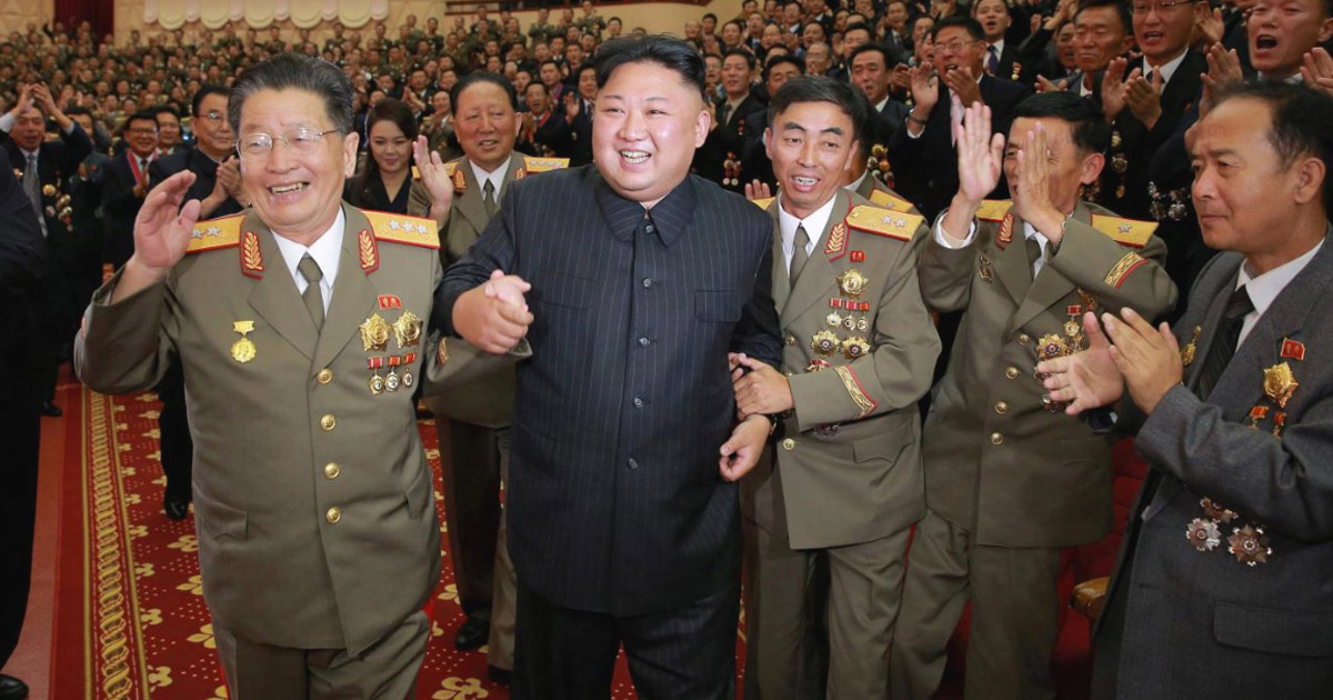 Kim Jong-un's stylish wife makes surprise appearance at party ...