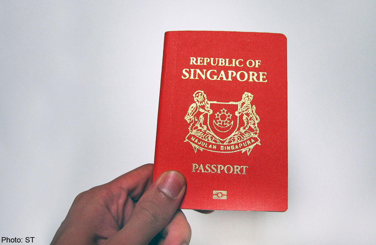 check passport status singapore