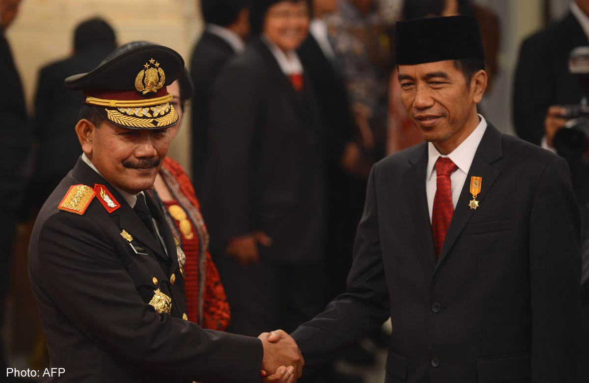 Indonesia swears in new police chief after bitter feud, Asia News - AsiaOne