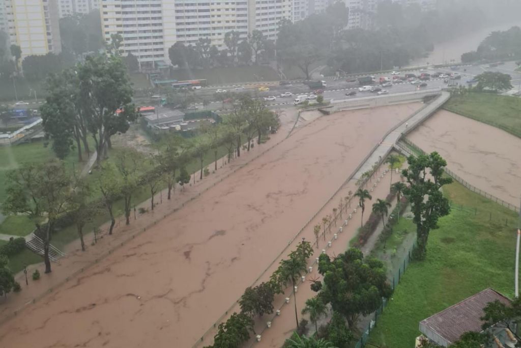 Flash floods in Singapore on Saturday a symptom of climate change
