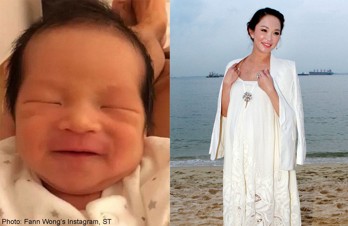 Fann Wong on entering motherhood since baby son Zed's ...