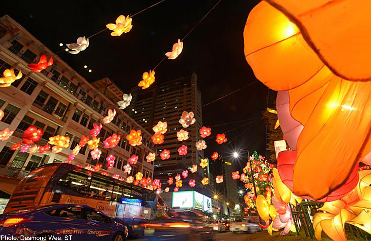 MidAutumn bloom in Chinatown, Singapore News AsiaOne