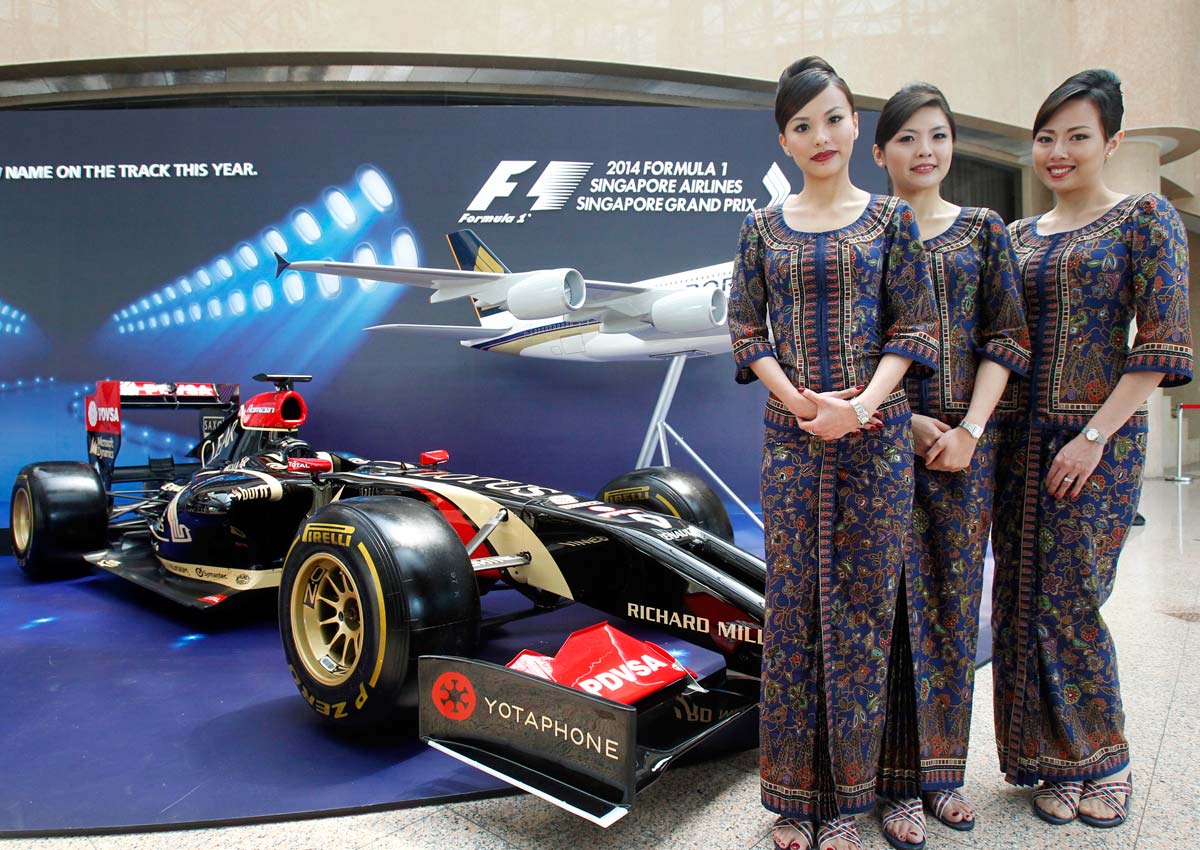 Singapore Airlines extends F1 race sponsorship, Singapore News AsiaOne