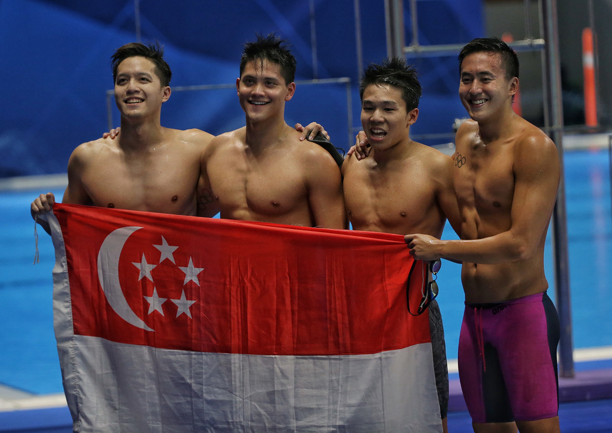 Asian Games Swimmers claim first medal for Team Singapore, a bronze in