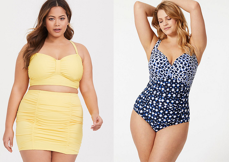 plus size workout swimsuits
