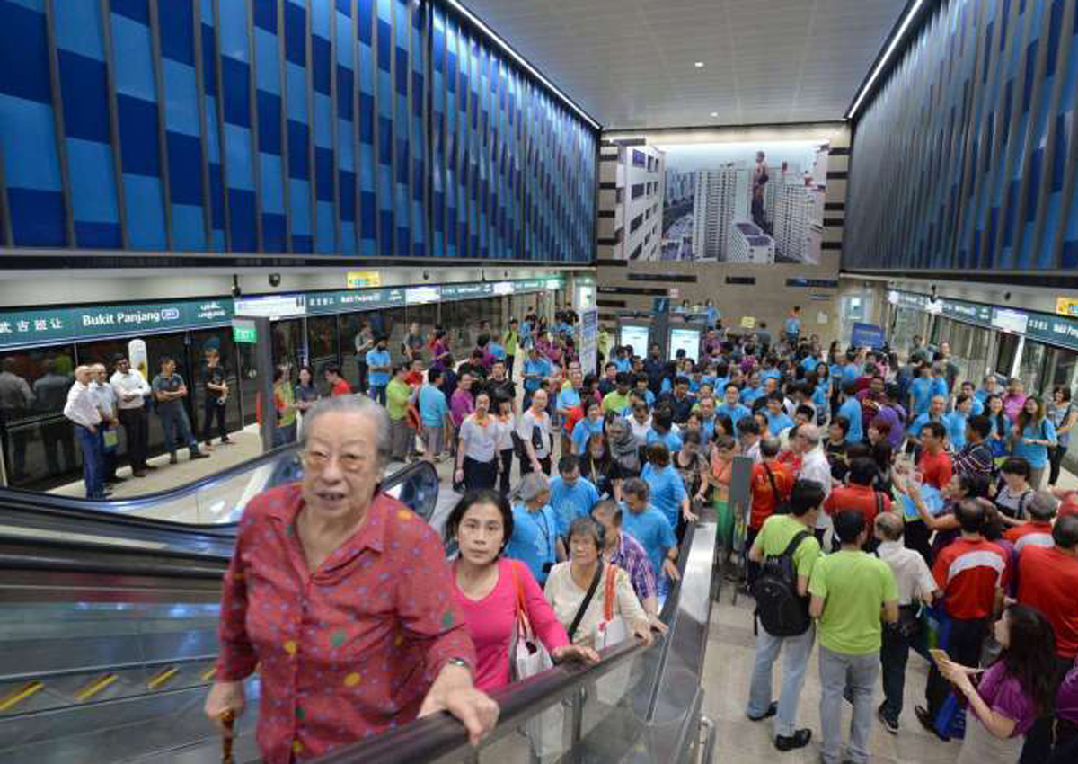 Public Get First Peek At Second Phase Of Downtown Line Singapore News Asiaone