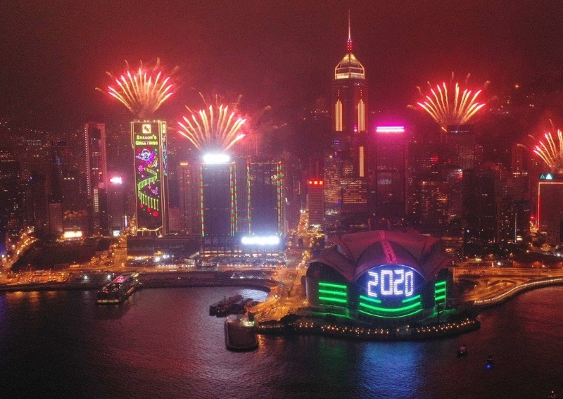 Hong Kong is facing a not-so-happy New Year, with annual fireworks