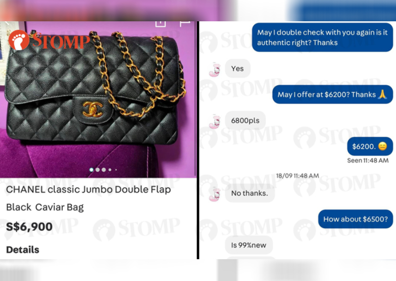 Woman cheated into paying $6,800 for fake Chanel bag, seller denies refund  as she has 'spent all the money', Singapore News - AsiaOne