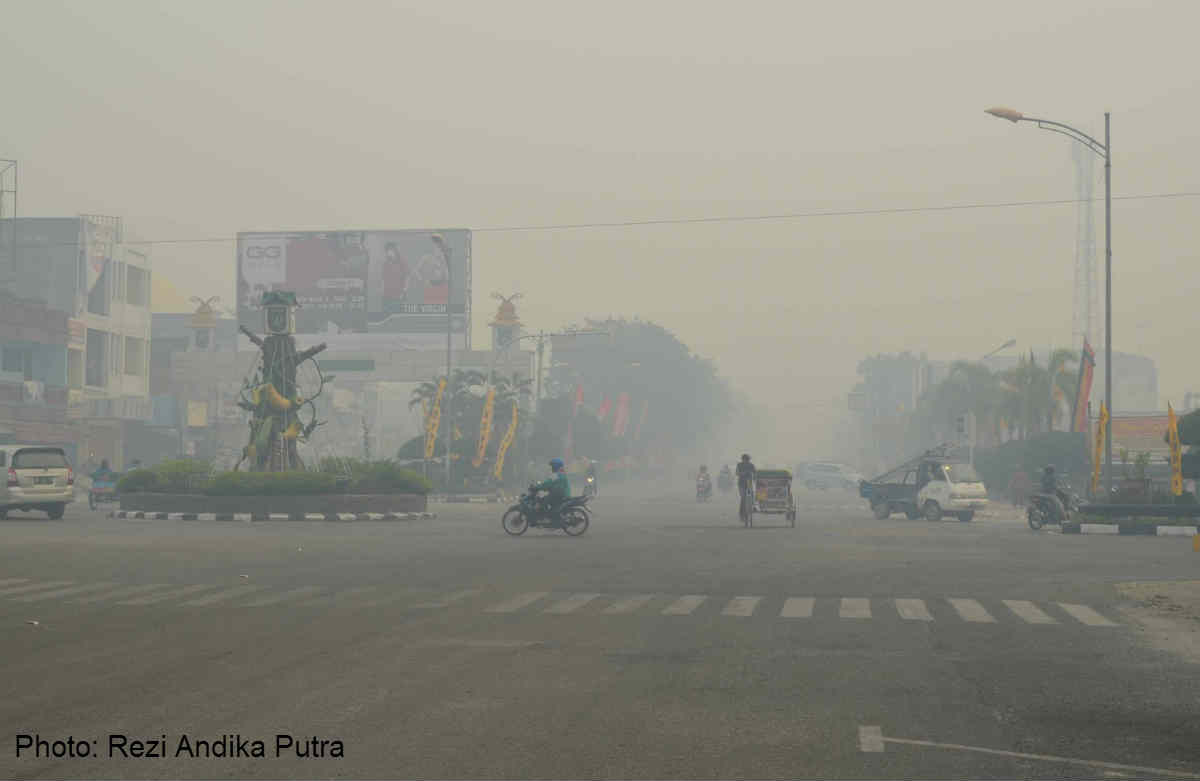 Parts Of Sumatra Shrouded In Thick Haze Asia News Asiaone