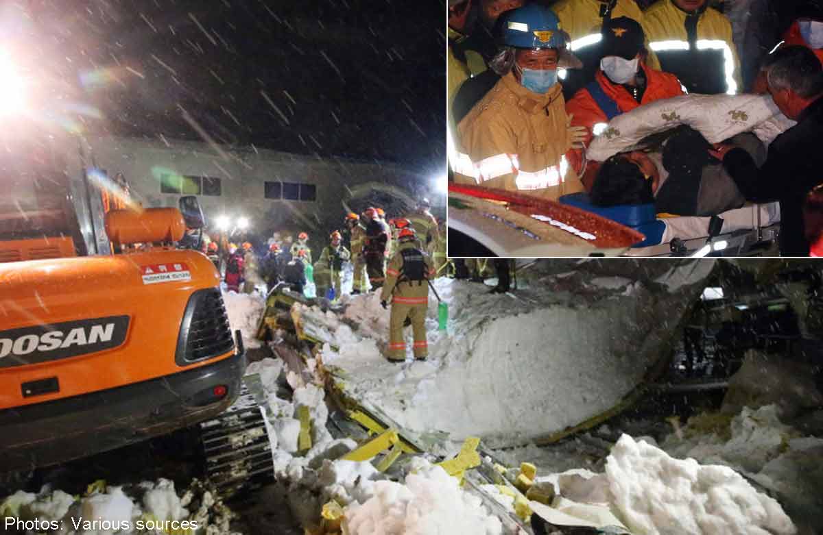 Student tragedy in S Korea as building collapse kills 10 ...