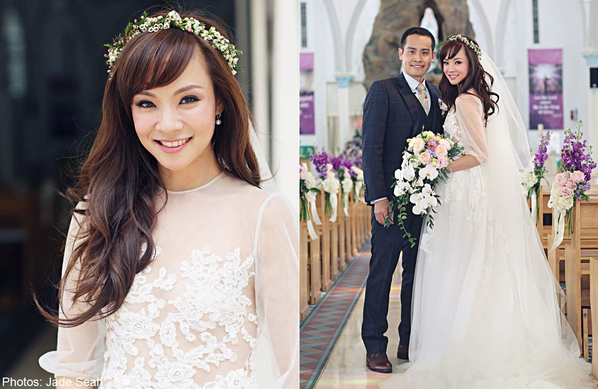 Glitches at her wedding but Jade Seah still got hitched