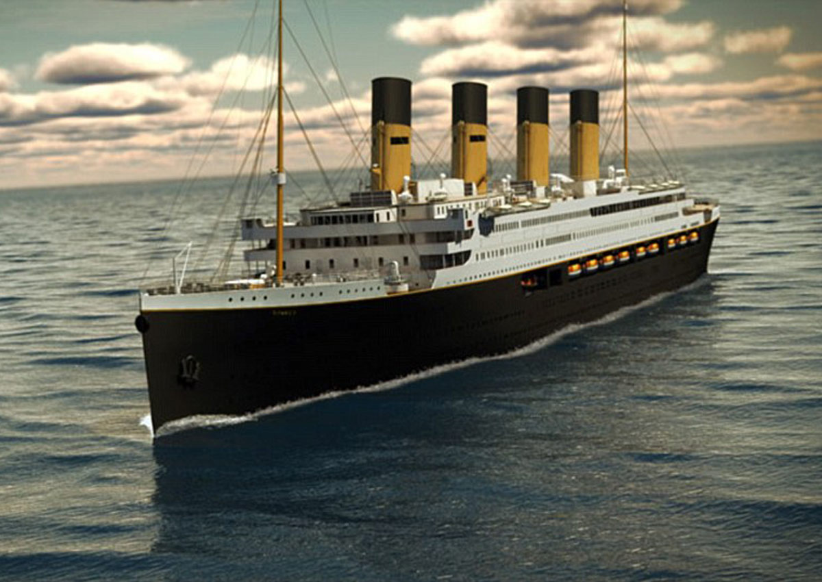 The giant returns: Exact replica of Titanic to set sail in 2018, Travel ...