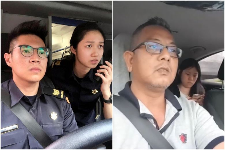 Its Auto Lock Scdf Rsaf Among Those Light Hearted Take Gojek Viral Video