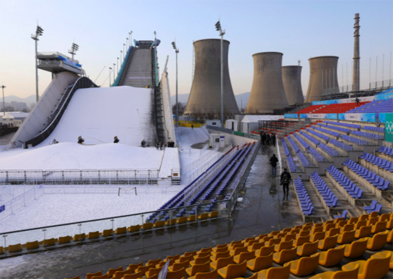 Winter Olympics China showcases lowcarbon tech for 'green' Games