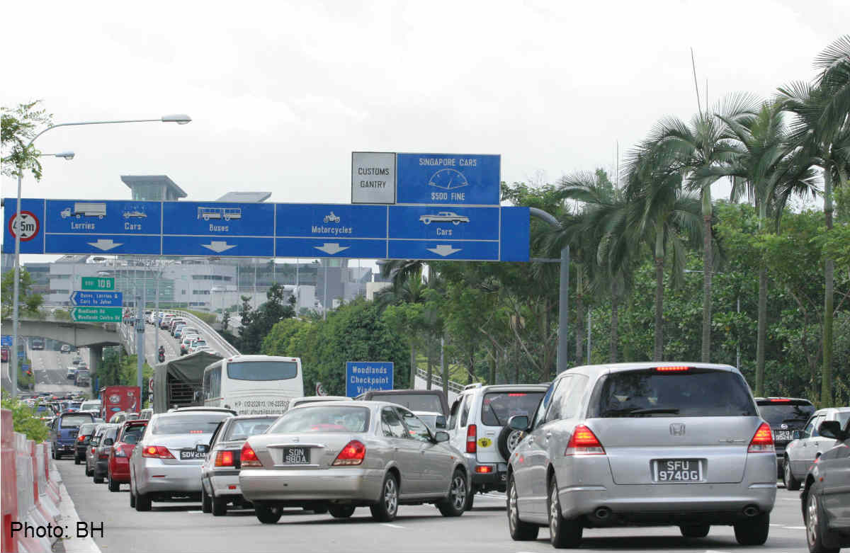 Security Now Tighter At Woodlands Checkpoint: Motorists 