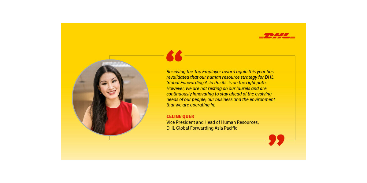 DHL Global Forwarding Asia Pacific recognized as Certified ...