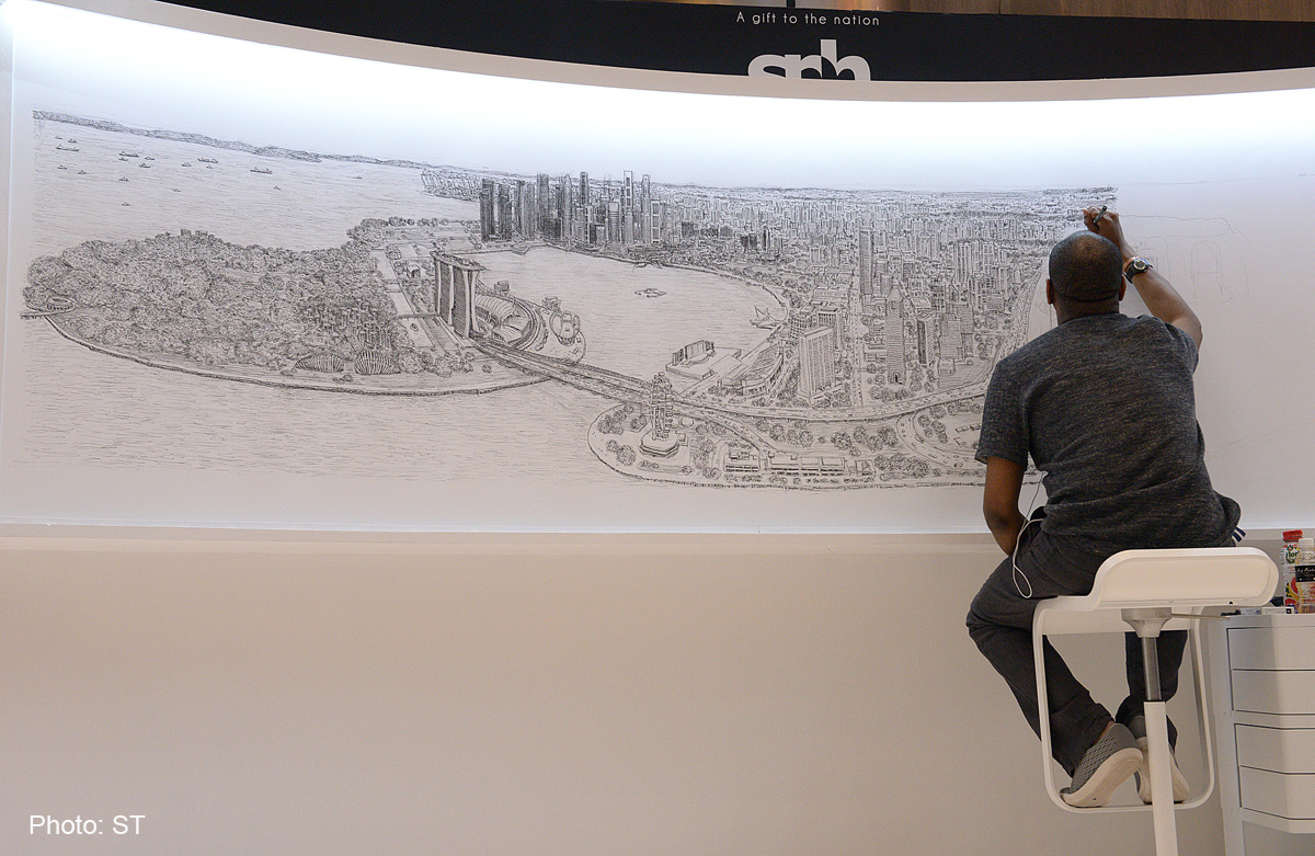 Stephen wiltshire картины