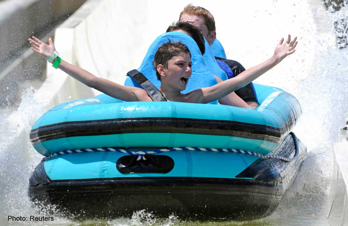 Hydro plunge water slide mason ohio