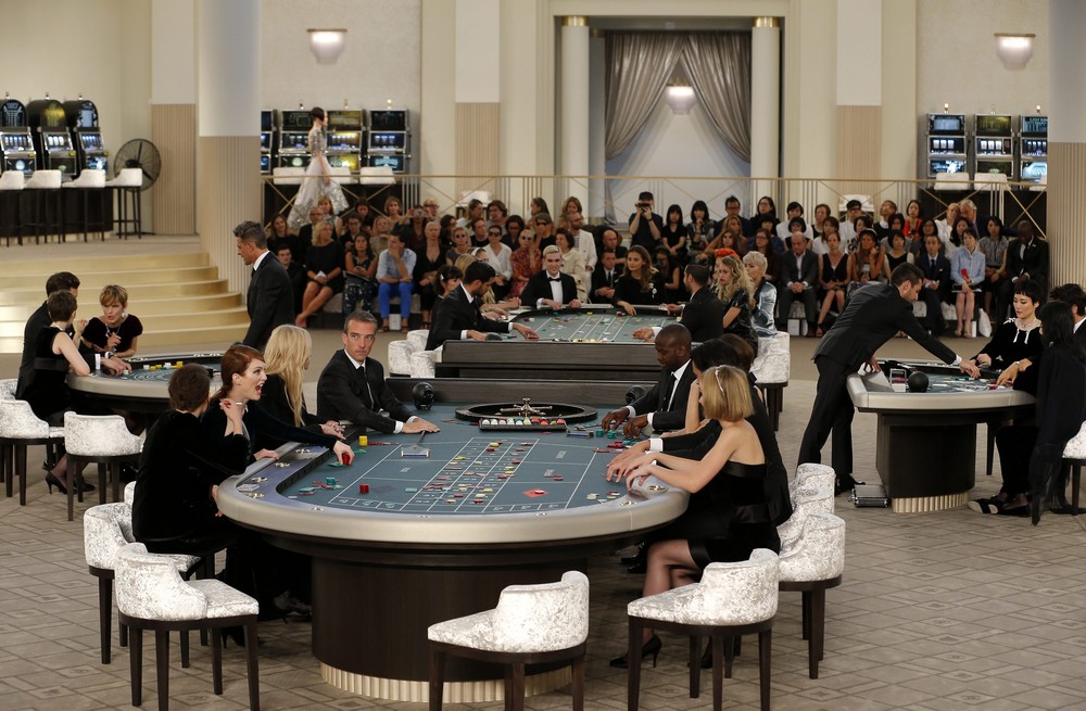 chanel casino fashion show