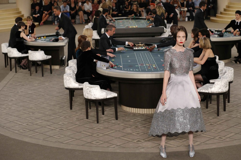 chanel casino fashion show