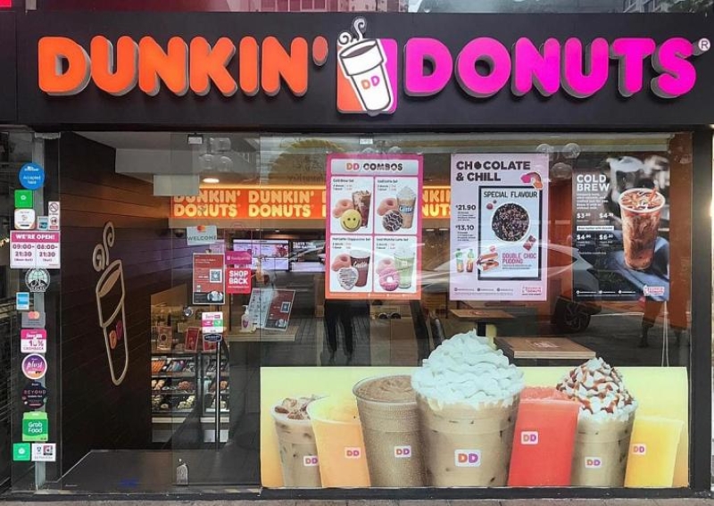 Dunkin' Donuts to close 450 US stores, Singapore outlets unaffected